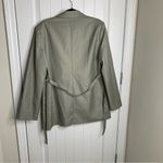 LIONESS Shopbop Olympia blazer green dress minimalist size small chic preppy Photo 4