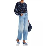 AQUA  Women's Floral Print Long Sleeve‎ Button Down Blouse - XXL Photo 2