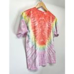 Pink Floyd  Tee Womens Size Small Tie Dye Crewneck 100% Cotton Short Sleeve Photo 4