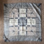 Veritas City Wear Brown Equestrian Bridle Buckle Geometric Dot Neck Scarf NEW Photo 5