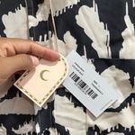 The wolf Gang Black and White Women's Button Down Shirt Size L Photo 3