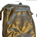 El Portal Unisex Black Leather Crossbody Bag Adjustable Strap Photo 8