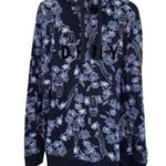 DKNY Tiger All Over Print Hoodie Y2K Pullover Photo 9