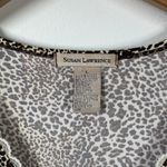 Susan Lawrence Blouse Women L Leopard Lace Babydoll Tie Y2K Bratz Spice Girl Photo 7