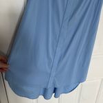 Milly  | Sleeveless Blue Button-Down Dress Photo 2
