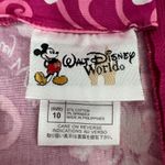 Walt Disney World Floral Pink Sleeveless Women's Dress Size Small Stretch Photo 1