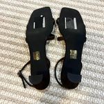 Jeffrey Campbell  Espresso Suede Chrissy Sandal Kitten Heels Photo 7