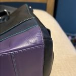 MyWalit Black and Purple Leather Bag Photo 9