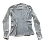 Lululemon kanto to catch me long sleeve herringbone heathered white slate top 8 Photo 6