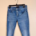 Lucky Brand  Blue High Rise Skinny Jeans Womens 6 Button Fly Casual Classic Denim Photo 9