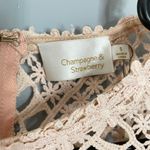Champagne & strawberry lace pink dress Photo 6