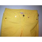 True Religion New Womens Brand Jeans 24 Bright Yellow Skinny Pants Shannon Cords Photo 4