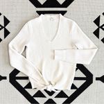Anthropologie Moth x Freeport Tie Front Ribbed Knit Sweater XS Photo 4