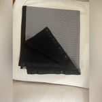 Lululemon Vinyasa Scarf Rulu Black Gray Snap Closure Photo 5