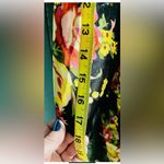 Japanese Floral Kimono SZXL Black Robe colorful Belt AND Matching Pants Satin Size XL Photo 12