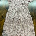 WAYF Venice Off the Shoulder Lace Minidress Photo 13