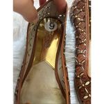 Michael Kors  GABRIELLA FLAT LUGGAGE BROWN WOMENS SLIP ON SHOES size 6 Photo 1