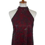 Altar'd State  Maroon Lace Sleeveless Mini Dress Small Cottagecore Boho Photo 1
