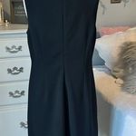 J Howard Black Shift Dress White Embroidered Lace Womens Holiday Party Office 12 Photo 9