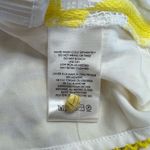 Maeve  by Anthropologie NWT Yellow Embroidered Lace Mini Dress Size 6 Photo 10