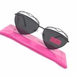 Betsey Johnson Heart Shaped Sunglasses, Black Photo 7