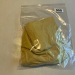 BP Crop Top Long Sleeve Organic Cotton Blend Scoop Neck Beige Womens M Photo 8