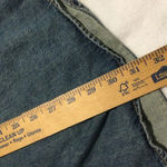 ZARA Blue Denim Oversized Long Sleeve Button Front Shirt Dress Tunic Top XS Photo 4