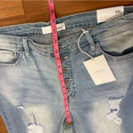 KanCan Button Fly Distressed High Rise Super Skinny Jeans KC7310L Women’s 2X New Blue Photo 3