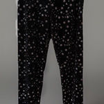 Victoria's Secret Victoria’s Secret XS NWOT Christmas‎ Silver Velvet Legging Celestial Glitter Photo 0