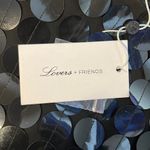 Lovers + Friends NWT - - Micah Mini Dress in Disco Black - Small Photo 8