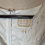 Sail To Sable  White Lace Peplum Blouse Photo 1