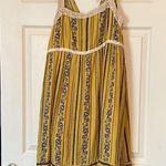 easel  yellow large maxi dress Photo 3