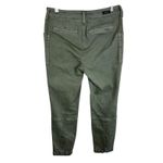 Liverpool Kylie Cropped Cargo Mid Rise Zipper Lower Leg Skinny Jeans Size 2 26 Green Photo 4