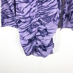 ASOS NWT  Design Keyhole Purple Butterfly Print Mini Dress Size 10 Buttons Y2K Photo 10