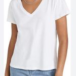 joe's jeans  The Raine deep V tee shirt white xl nwot $78 Photo 3