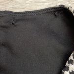 Forever 21 Black & White Checkered Cropped Zip Back Stretchy Lined Tank Top M Photo 10