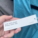 BloomChic Blue Pleated Sleeveless Tank Top Size 14 Photo 1