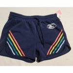 Ford motors jogger shorts women's medium Blue Photo 3