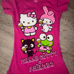  2013 RARE Hello Kitty + Friends forever T-shirt petite women’s Photo 0