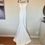 House Of CB HOUSE‎ OF CB 'Emilie' Off White Satin Mermaid Bridal Gown NWOT size S Photo 3