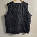Socialite Black Quilted Vest Photo 4