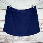 Lands' End Size 26W Navy Blue Bathing Suit Swim Skort Photo 1