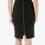 Level 99 Sz XS Forever Black Sleeveless Faux Leather Sheath Dress Back Zipper Photo 1