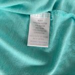 Marika Tek Performance Athletic Long Sleeve Polyester Ruched Shirt Teal Medium Blue Photo 11