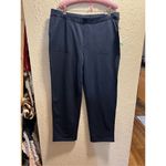 Mondetta  Blue Herringbone Straight Leg Pants Woman’s XL NEW Photo 1