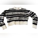 Venus  cream‎ & black cropped bulky sweater XS Photo 1