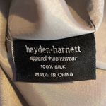 Hayden Harnett Arbus Silk Wrap Dress‎ in Grey Multi Size Small Gray Photo 8