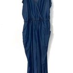 Lovers + Friends Denim Emily Blue Chambray Jumpsuit Size XS Photo 1