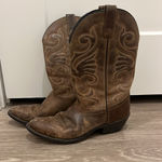 Laredo  Cowboy Boots Women’s 8.5 Brown Leather Photo 0