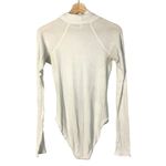 Free People  Intimately All You Want Long Sleeve Thermal Bodysuit M Photo 2